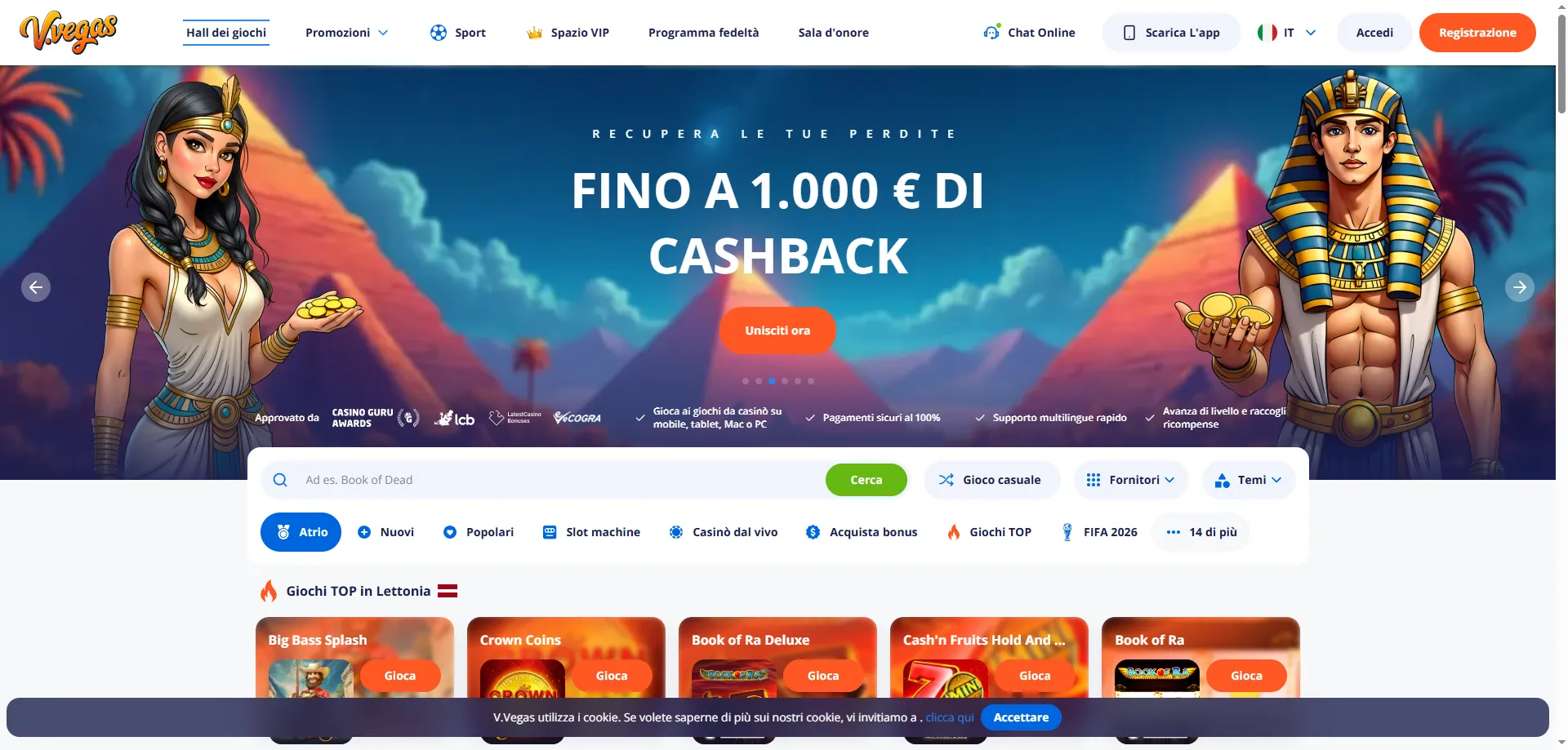 Tutti i Vantaggi del Casinò Online Vulkan Vegas Italia — Vulkan Vegas